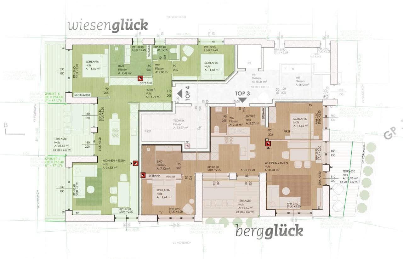 Glueckhoch2 Apartment Hochfilzen Luaran gambar